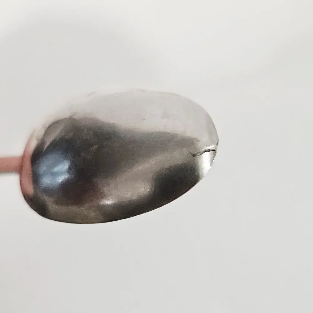 Vintage Sterling Silver Artesian Made Native American Crafted Decorative Spoon